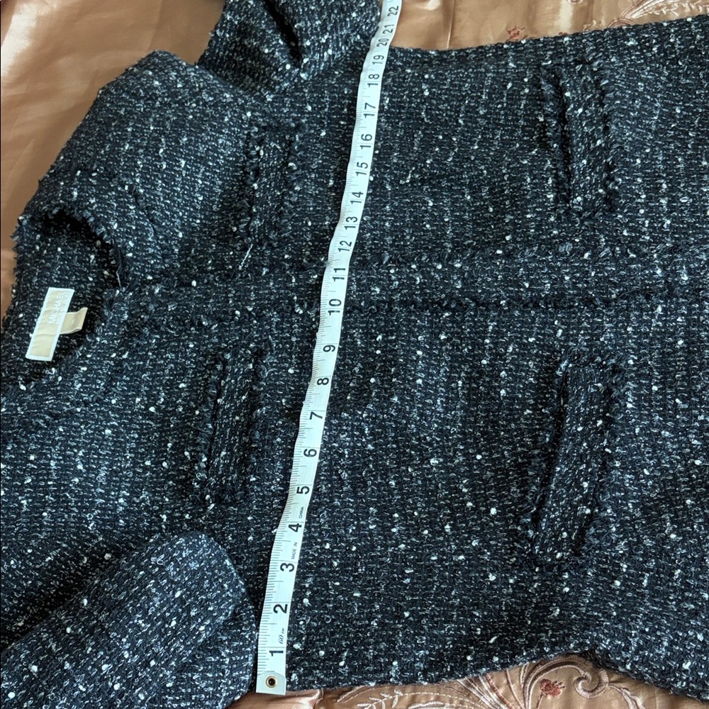 Michael Kors Black and White Tweed Blazer - Picture 12 of 14